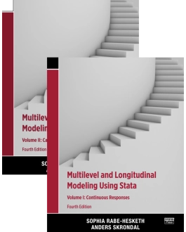 Multilevel and Longitudinal Modeling Using Stata, 4th Edition (2 Volumes)
